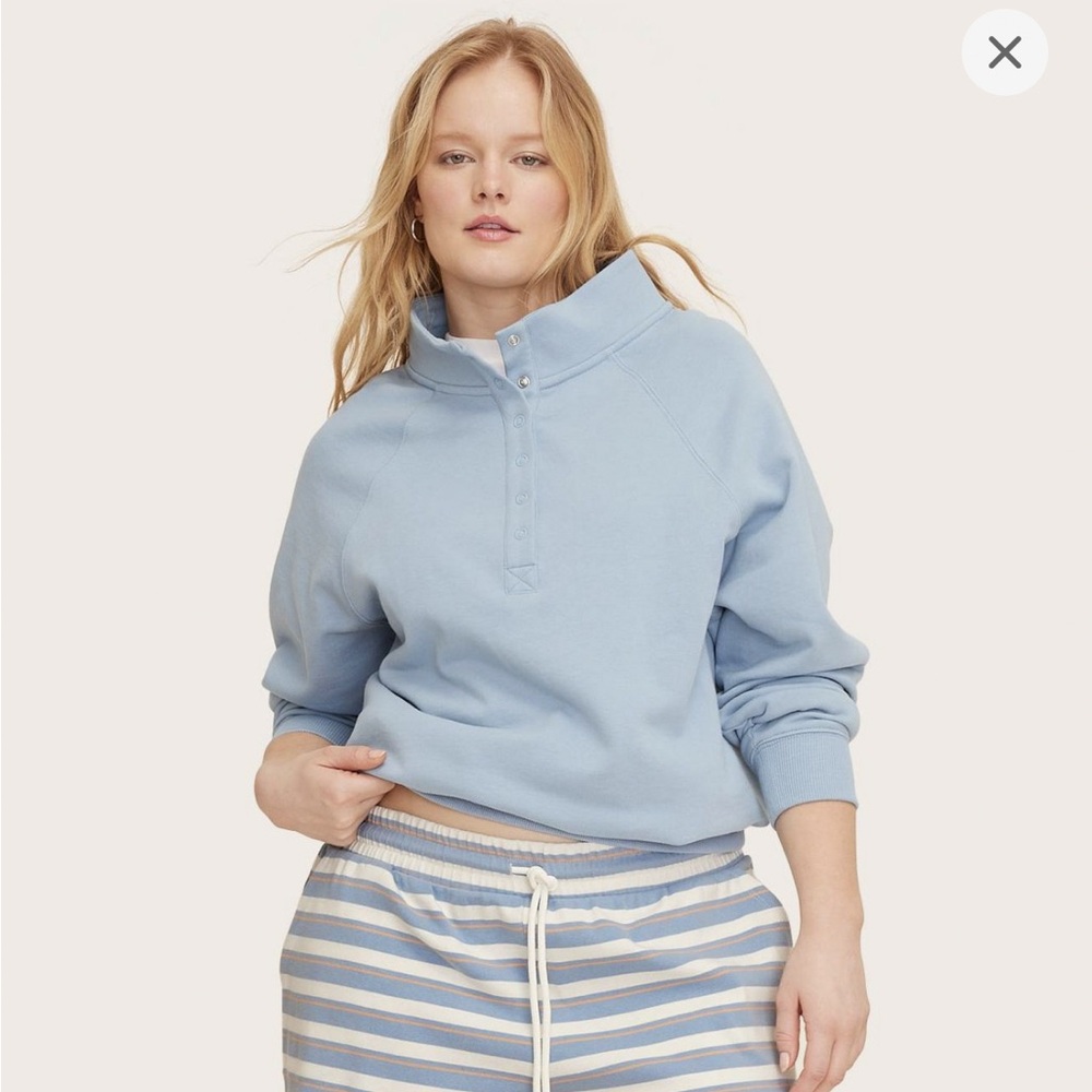 Parke x Target | Quarter Snap Relaxed Pullover